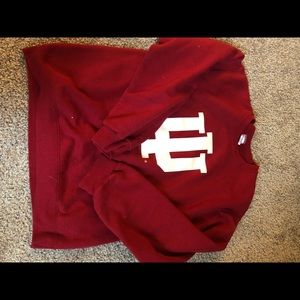 IU sweatshirt, crew neck, M